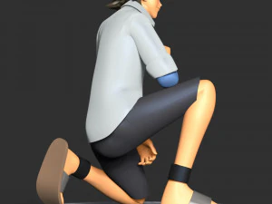 Fujisak - Sket Dan 3D Print Model