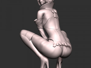 Nier 2B Fanart 3Dプリントモデル