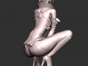 Nier 2B Fanart 3Dプリントモデル