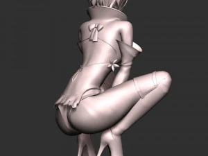 Nier 2B Fanart 3D Print Model