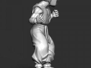 Krillin - Dragon Ball Fanart Modelo de impresión 3D