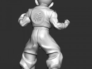 Krillin - Dragon Ball Fanart Modelo de impresión 3D