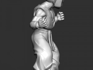 Krillin - Dragon Ball Fanart Modelo de impresión 3D