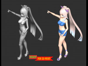Kokomi - Genshin Impact 3D Print Model