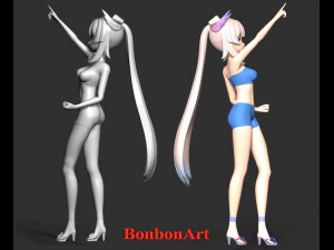 Kokomi - Genshin Impact 3D Print Model