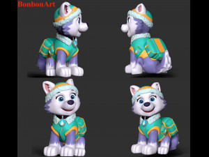 Everest - Paw Patrol Modelo de Impressão 3D