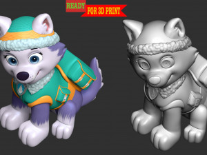 Everest - Paw Patrol Modelo de Impressão 3D