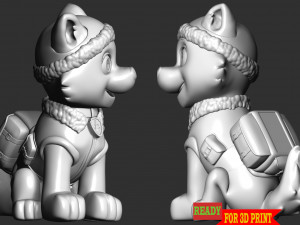 Everest - Paw Patrol Modelo de Impressão 3D