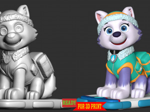 Everest - Paw Patrol Modelo de Impressão 3D