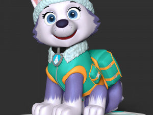 Everest - Paw Patrol Modelo de Impressão 3D