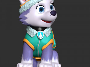 Everest - Paw Patrol Modelo de Impressão 3D