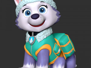 Everest - Paw Patrol Modelo de Impressão 3D