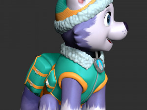 Everest - Paw Patrol Modelo de Impressão 3D