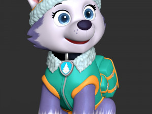 Everest - Paw Patrol Modelo de Impressão 3D