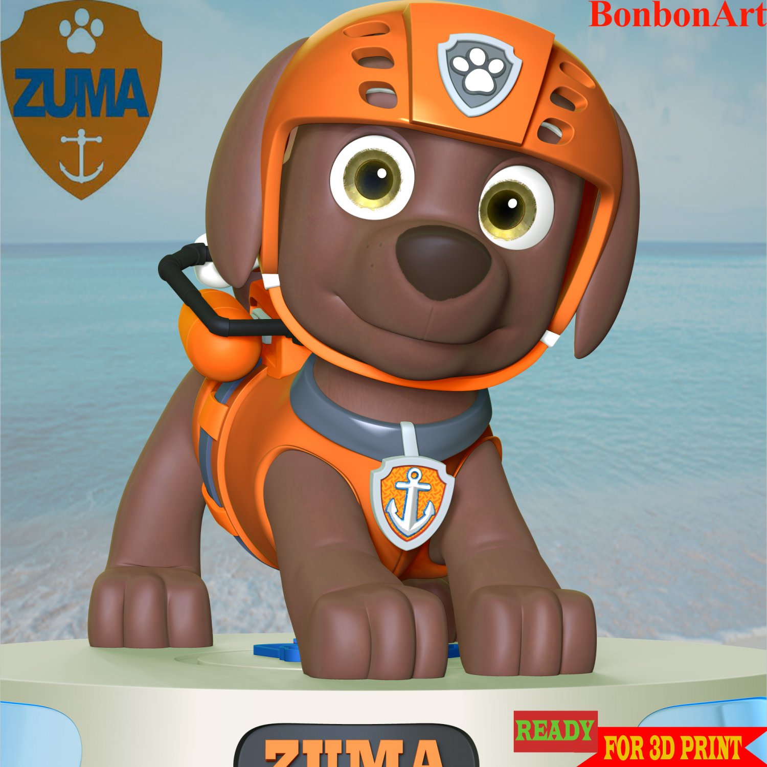 PAW Patrol character illustration, Zuma Labrador Retriever Puppy , paw  patrol transparent background PNG c…