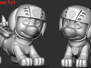 Zuma- Paw Patrol 3D प्रिंट मॉडल