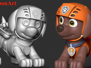 Zuma- Paw Patrol 3D प्रिंट मॉडल