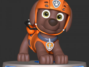 Zuma- Paw Patrol 3D प्रिंट मॉडल