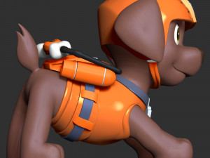 Zuma- Paw Patrol 3D प्रिंट मॉडल