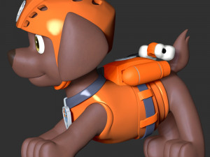 Zuma- Paw Patrol 3D प्रिंट मॉडल