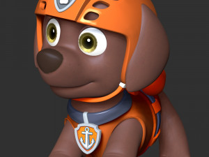 Zuma- Paw Patrol 3D प्रिंट मॉडल