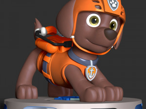 Zuma- Paw Patrol 3D प्रिंट मॉडल