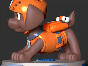 Zuma- Paw Patrol 3D प्रिंट मॉडल