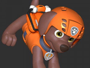 Zuma- Paw Patrol 3D प्रिंट मॉडल