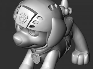 Zuma- Paw Patrol 3D प्रिंट मॉडल