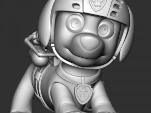 Zuma- Paw Patrol 3D Print Model