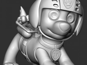 Zuma- Paw Patrol 3D प्रिंट मॉडल