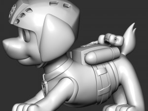 Zuma- Paw Patrol 3D प्रिंट मॉडल