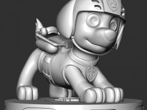 Zuma- Paw Patrol 3D प्रिंट मॉडल