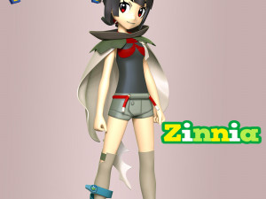 Zinnia Modelo de impresión 3D