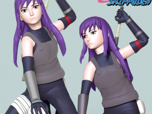 Yugao Kid - Naruto Shippuden Modelo de impresión 3D