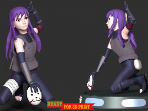 Yugao Kid - Naruto Shippuden Modello di stampa 3D