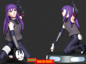 Yugao Kid - Naruto Shippuden 3D Print Model