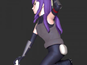 Yugao Kid - Naruto Shippuden 3D Print Model