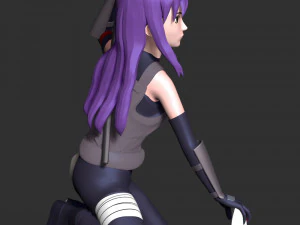 Yugao Kid - Naruto Shippuden 3D Print Model