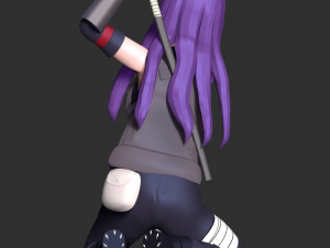 Yugao Kid - Naruto Shippuden Modello di stampa 3D