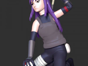 Yugao Kid - Naruto Shippuden 3D Print Model