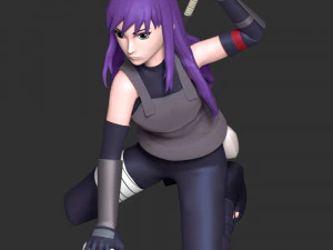 Yugao Kid - Naruto Shippuden 3D Print Model