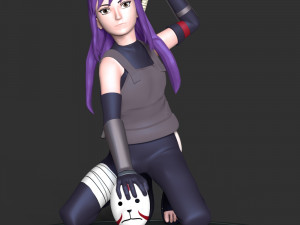 Yugao Kid - Naruto Shippuden Modello di stampa 3D