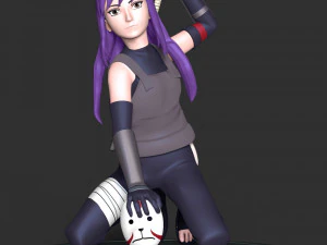 Yugao Kid - Naruto Shippuden 3D Print Model