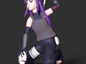Yugao Kid - Naruto Shippuden Modello di stampa 3D