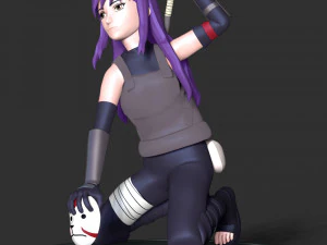 Yugao Kid - Naruto Shippuden 3D Print Model