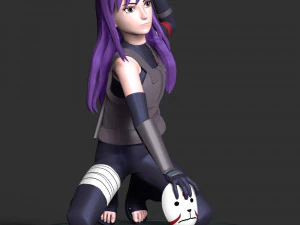Yugao Kid - Naruto Shippuden 3D Print Model