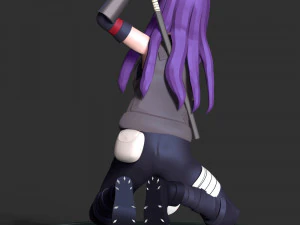 Yugao Kid - Naruto Shippuden 3D Print Model
