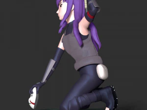 Yugao Kid - Naruto Shippuden 3D Print Model