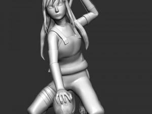 Yugao Kid - Naruto Shippuden 3D Print Model